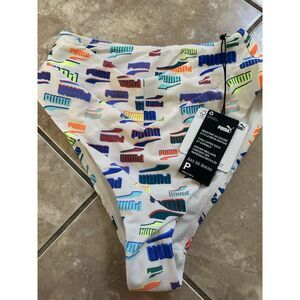 NWT Puma S Logo Bikini Bottom Swim